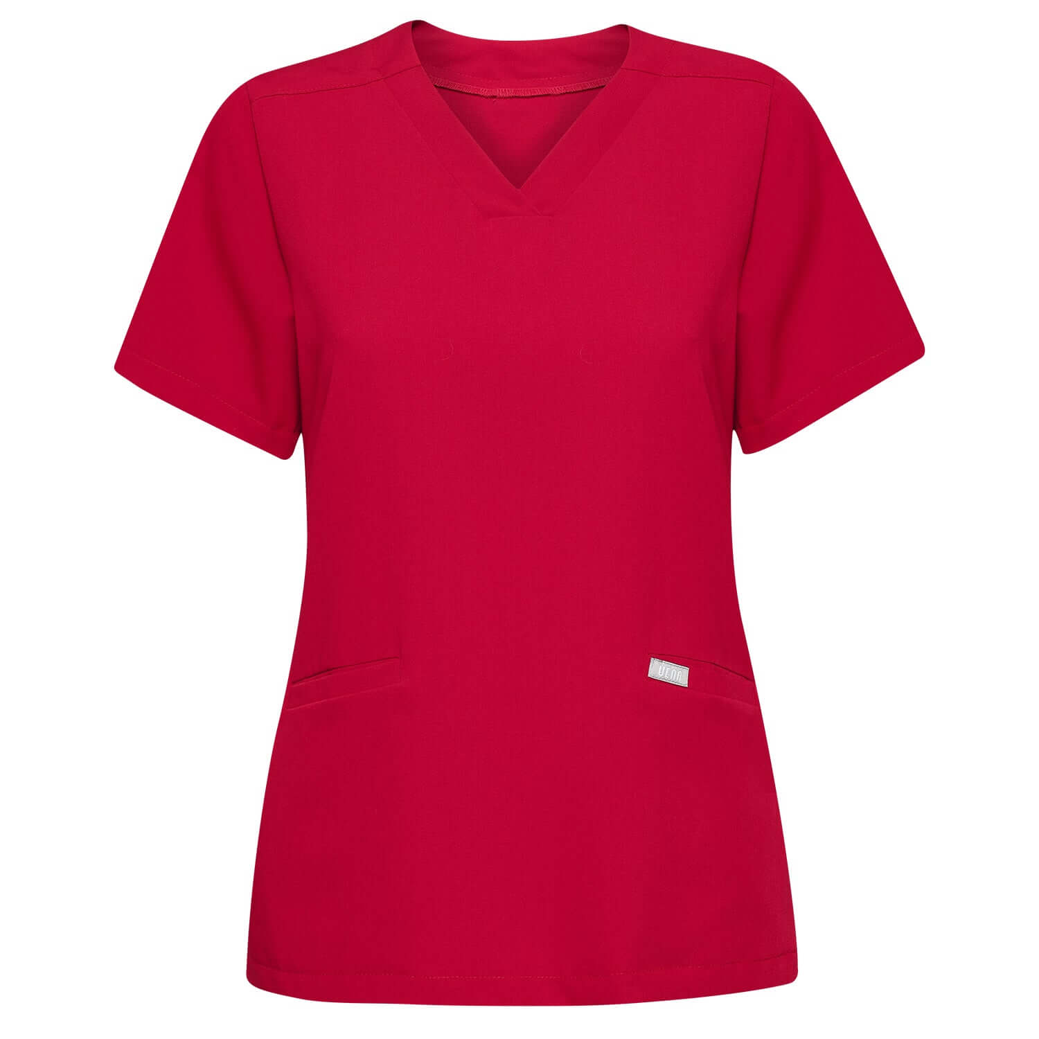 EMILY scrubs medical blouse - RED CHERRY