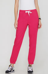 Pantaloni medicali jogger - FUCHSIA