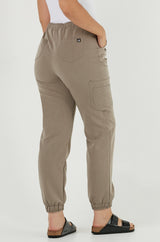 Pantaloni medicali jogger - VELVET MOCHA