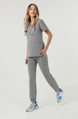 Pantaloni medicali jogger outlet - MISTY GREY