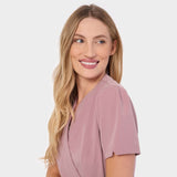 Halat scurt medical cu legătură AMELIA - BLOSSOM PINK