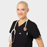 Bluză medicală ARIA - BLACK