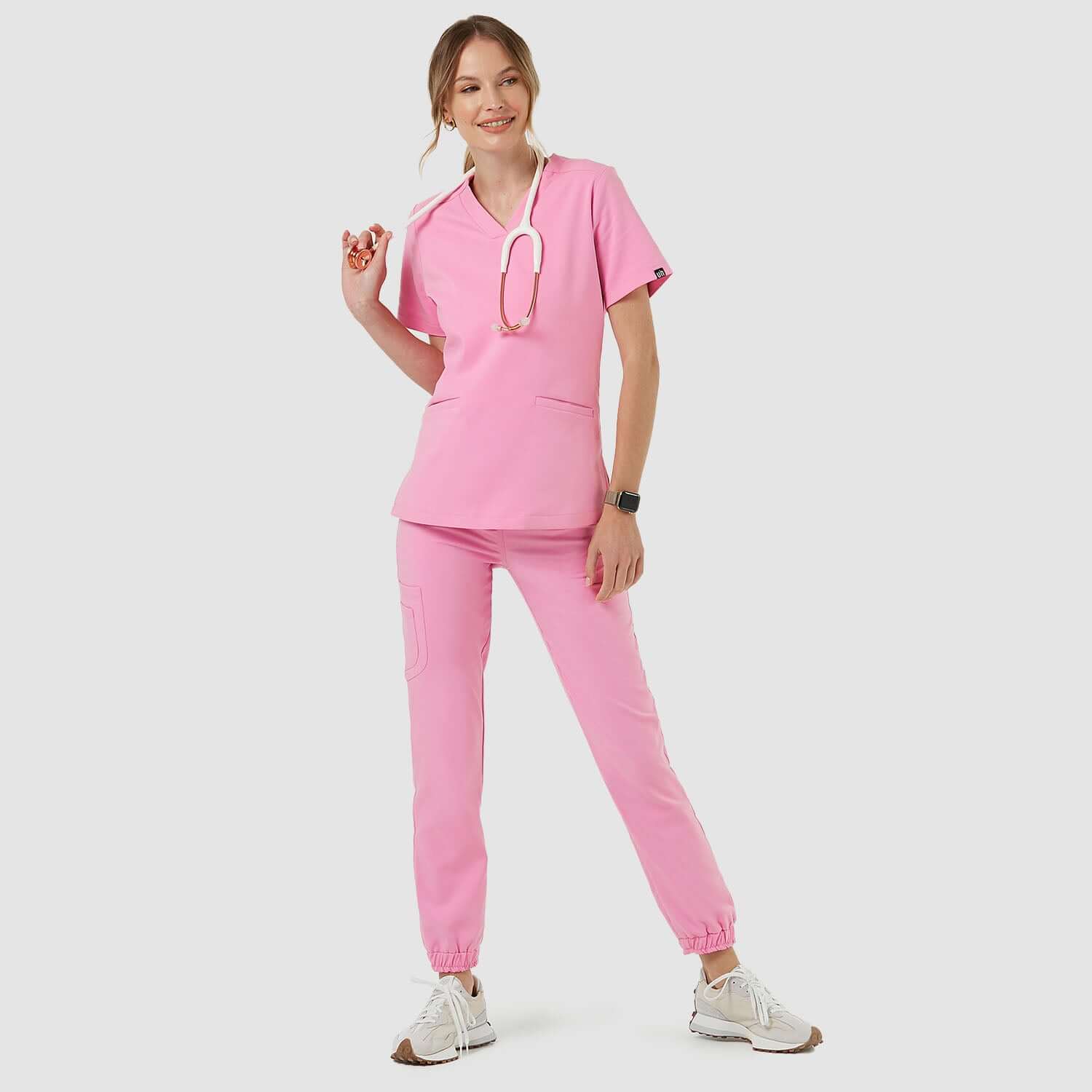 Lékařská halenka EMILY - CANDY PINK
