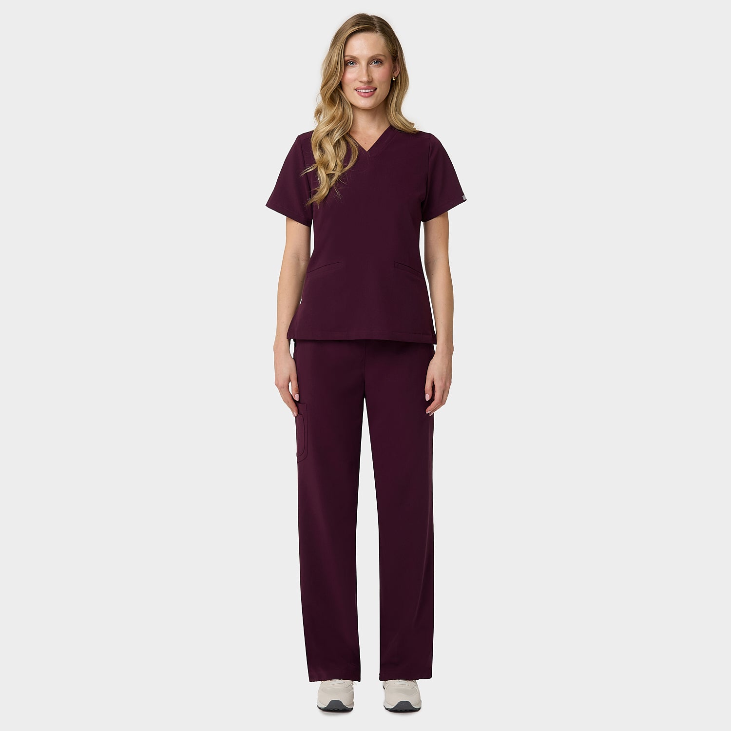 Zdravotnická halenka EMILY scrubs - BURGUNDY