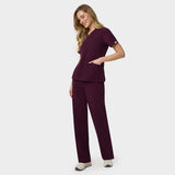 Zdravotnická halenka EMILY scrubs - BURGUNDY