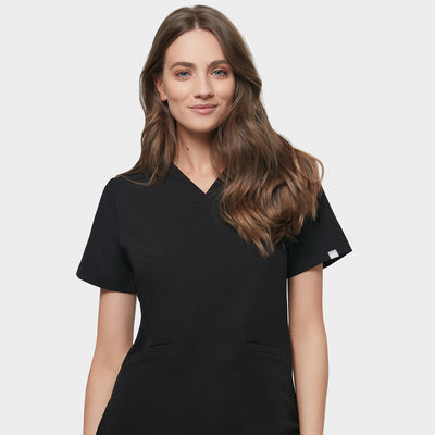 Zdravotnická halenka EMILY scrubs - BLACK