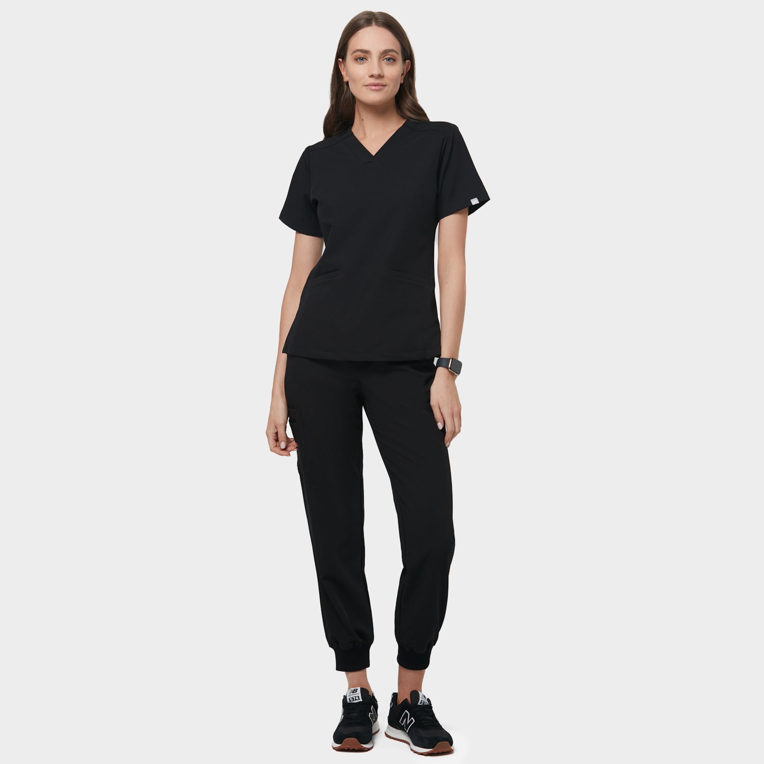 Zdravotnická halenka EMILY scrubs - BLACK