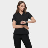 Zdravotnická halenka EMILY scrubs - BLACK