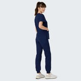 EMILY scrubs medical sweatshirt - NAVY