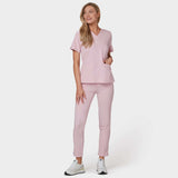 Bluză medicală EMILY scrubs - PASTEL PINK