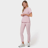 Bluză medicală EMILY scrubs - PASTEL PINK