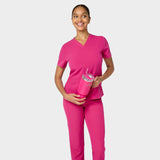 Zdravotní mikina EMILY scrubs - RASPBERRY SORBET