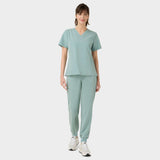 Zdravotní mikina EMILY scrubs - SAGE GREEN