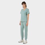 Zdravotní mikina EMILY scrubs - SAGE GREEN