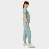 Zdravotní mikina EMILY scrubs - SAGE GREEN
