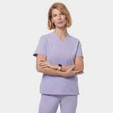 Bluza medyczna EMILY scrubs - SOFT LILAC