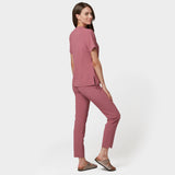 EMILY scrubs medical sweatshirt - WILD ROSE