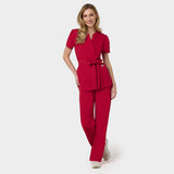 Halat scurt medical cu legătură AMELIA - RED CHERRY