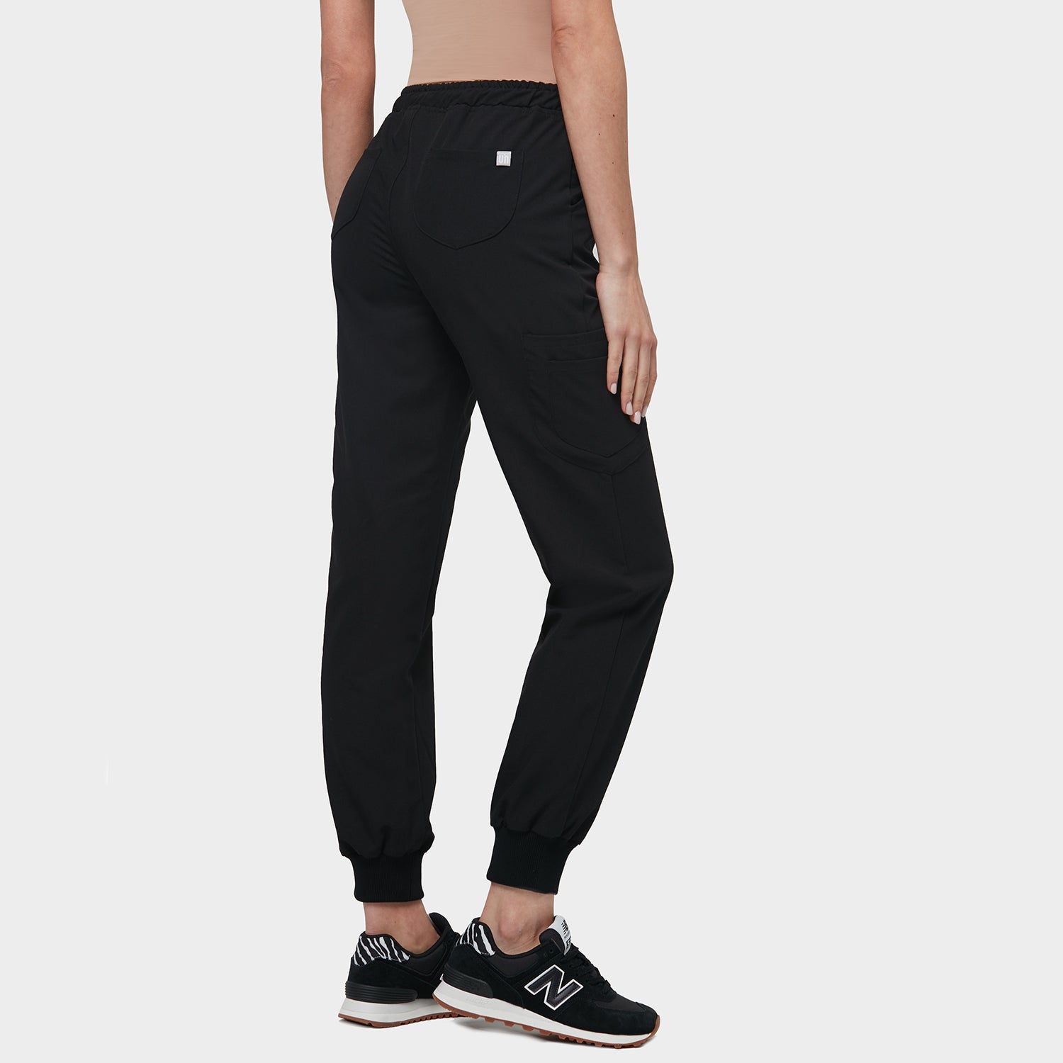Dámské zdravotnické jogger kalhoty - BLACK