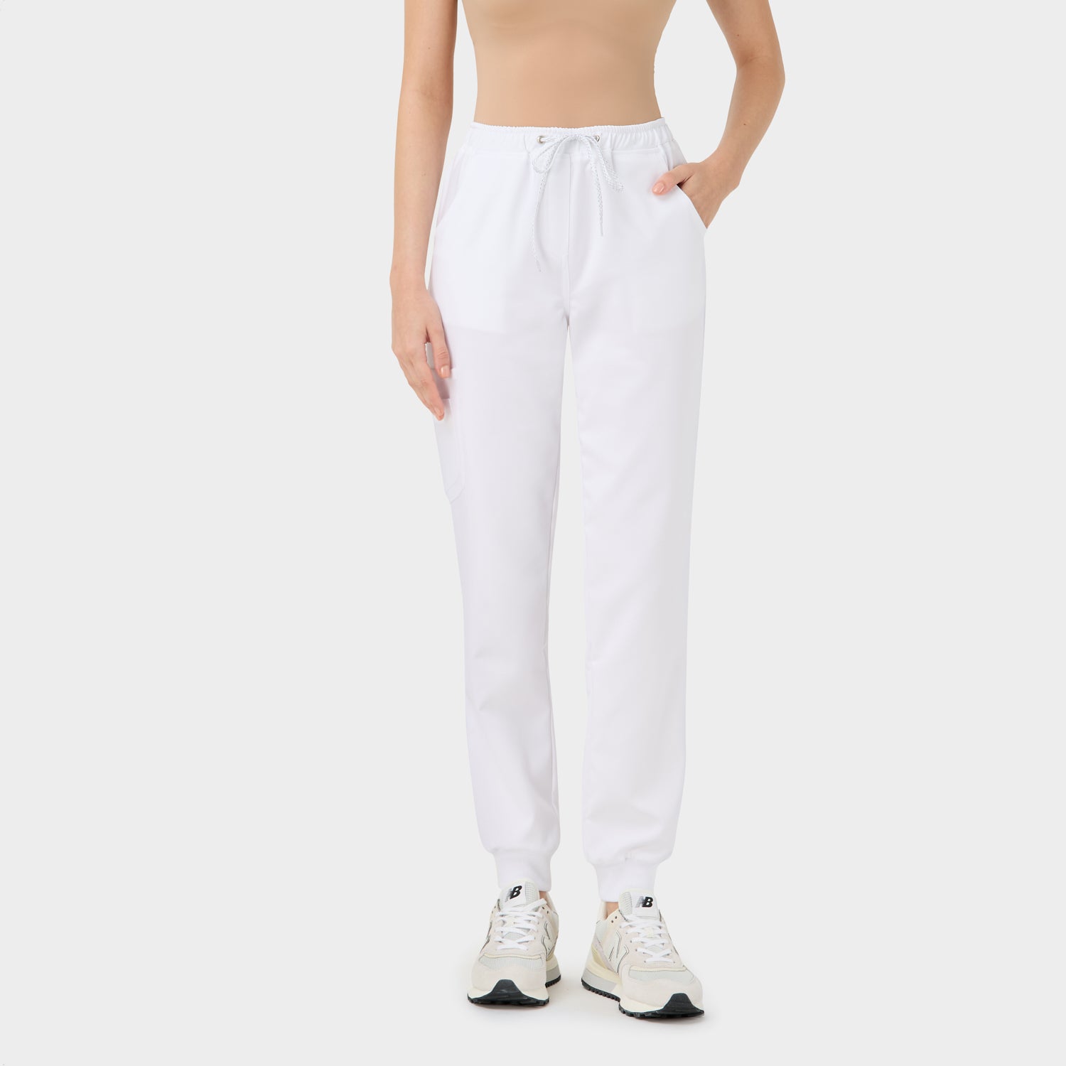 Medical joggers - WHITE