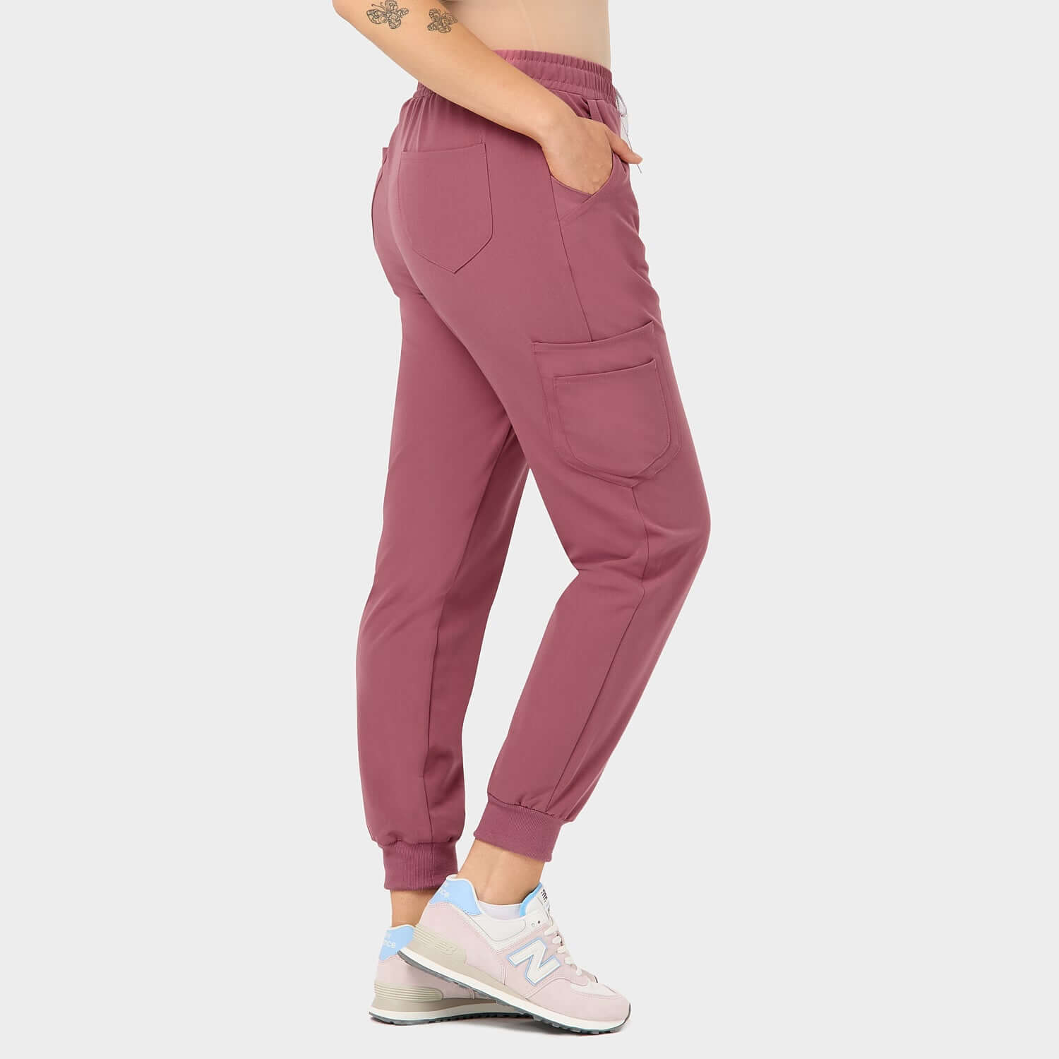 Zdravotnické jogger kalhoty - WILD ROSE