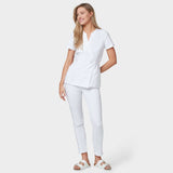 Halat scurt medical KATE - WHITE