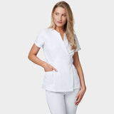 Halat scurt medical KATE - WHITE