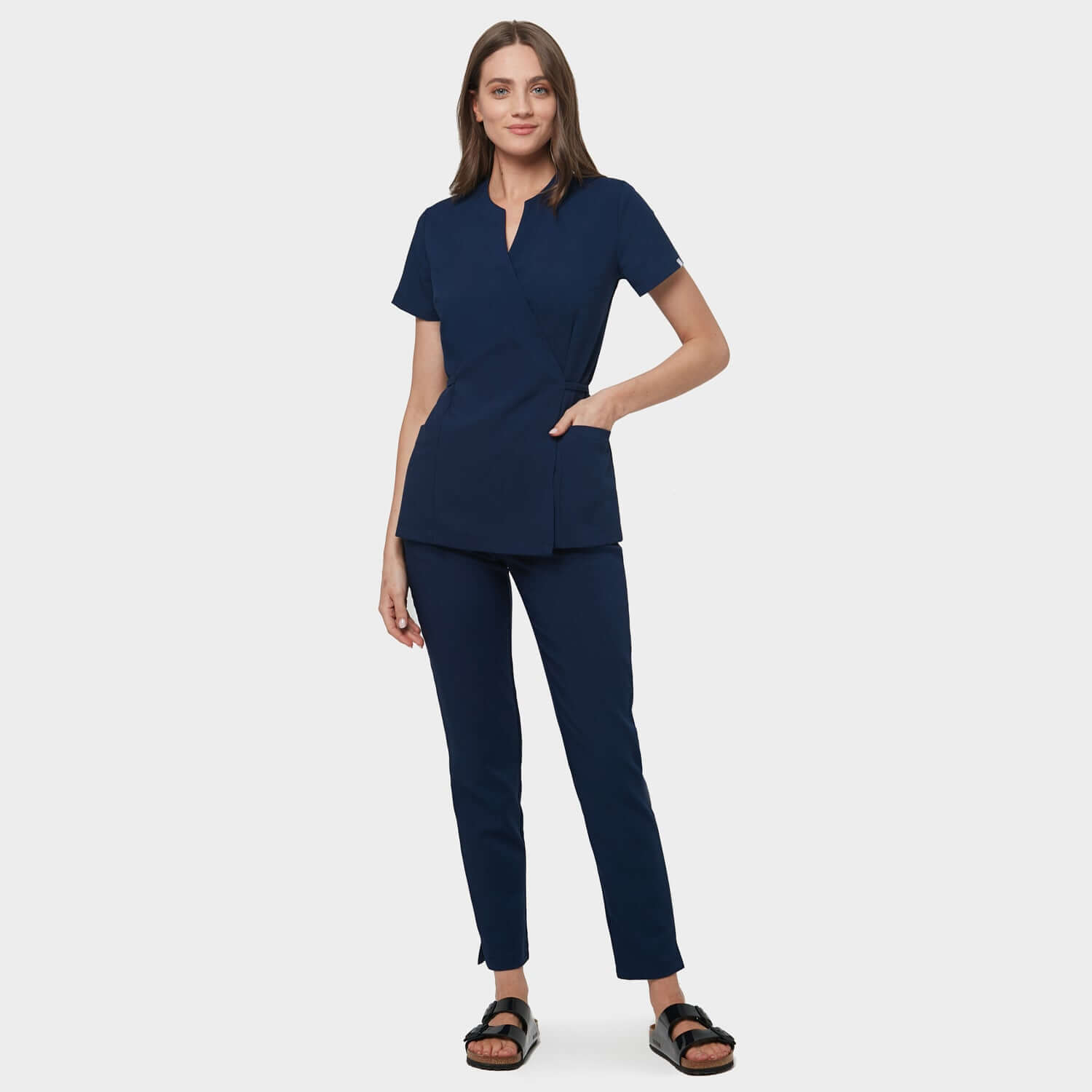 Halat scurt medical KATE - NAVY