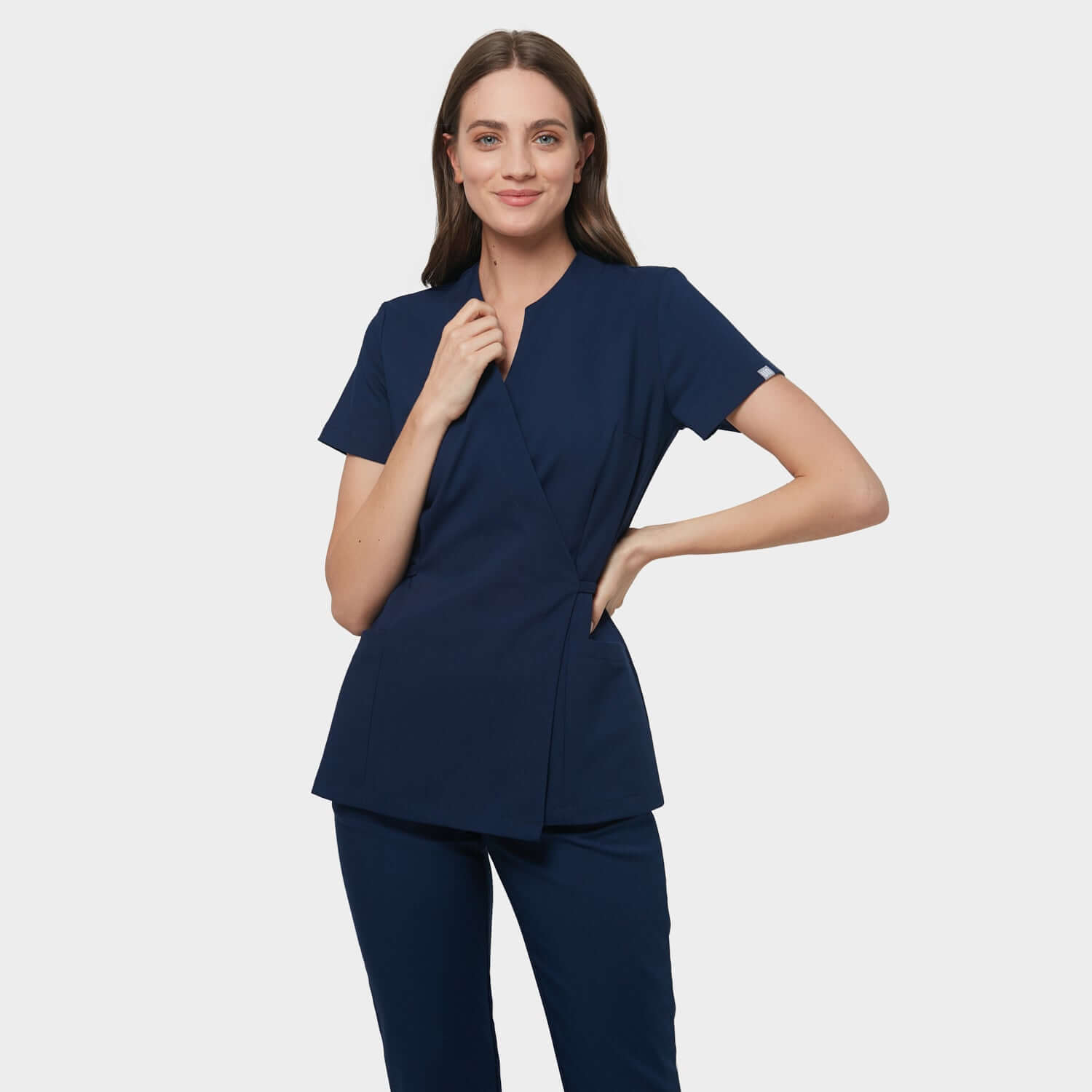 Halat scurt medical KATE - NAVY