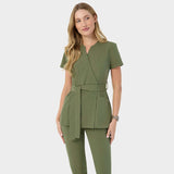 Halat scurt medical SOPHIA - OLIVE