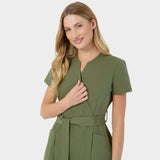 Halat scurt medical SOPHIA - OLIVE