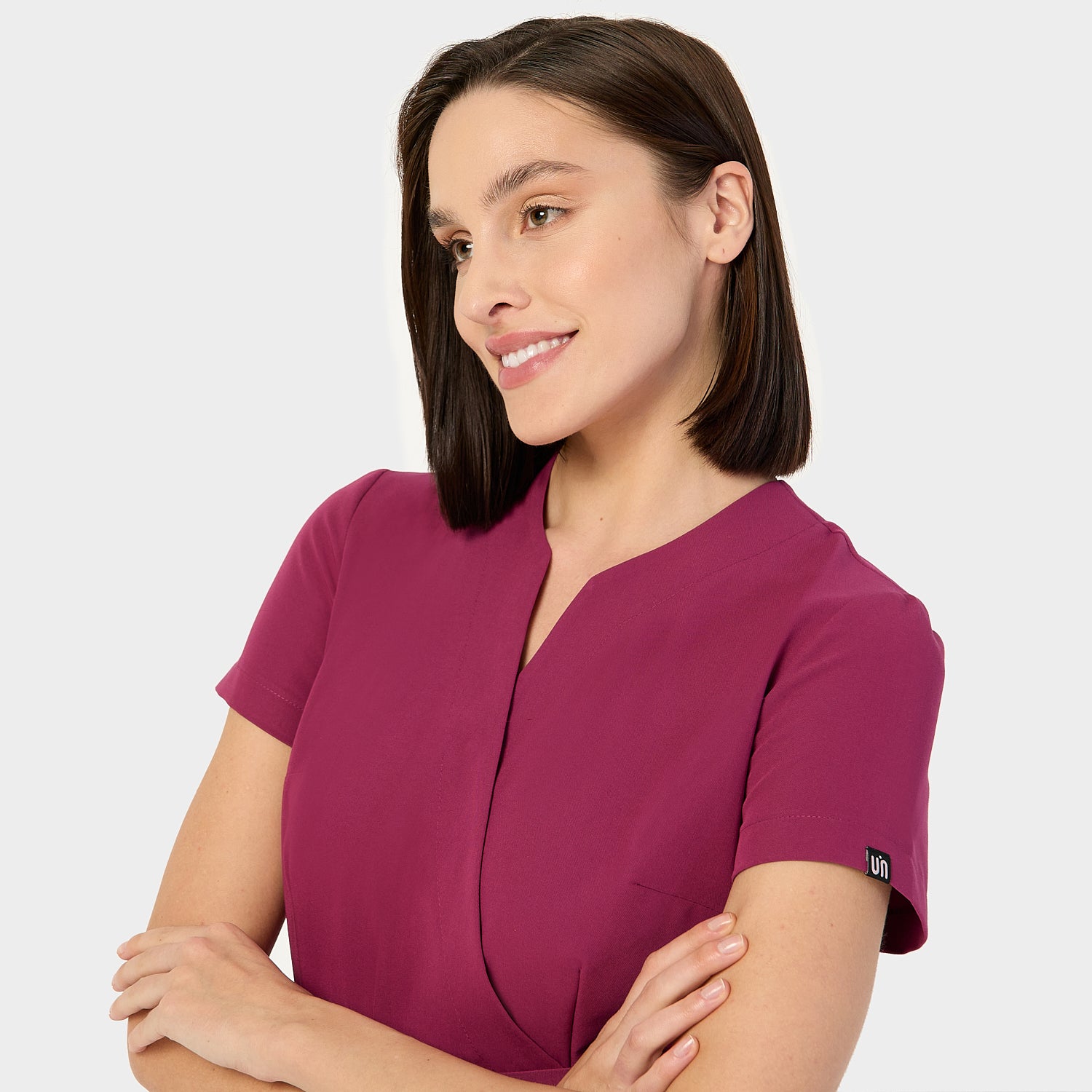 Zdravotnická halenka SOPHIA s vázáním - SANGRIA
