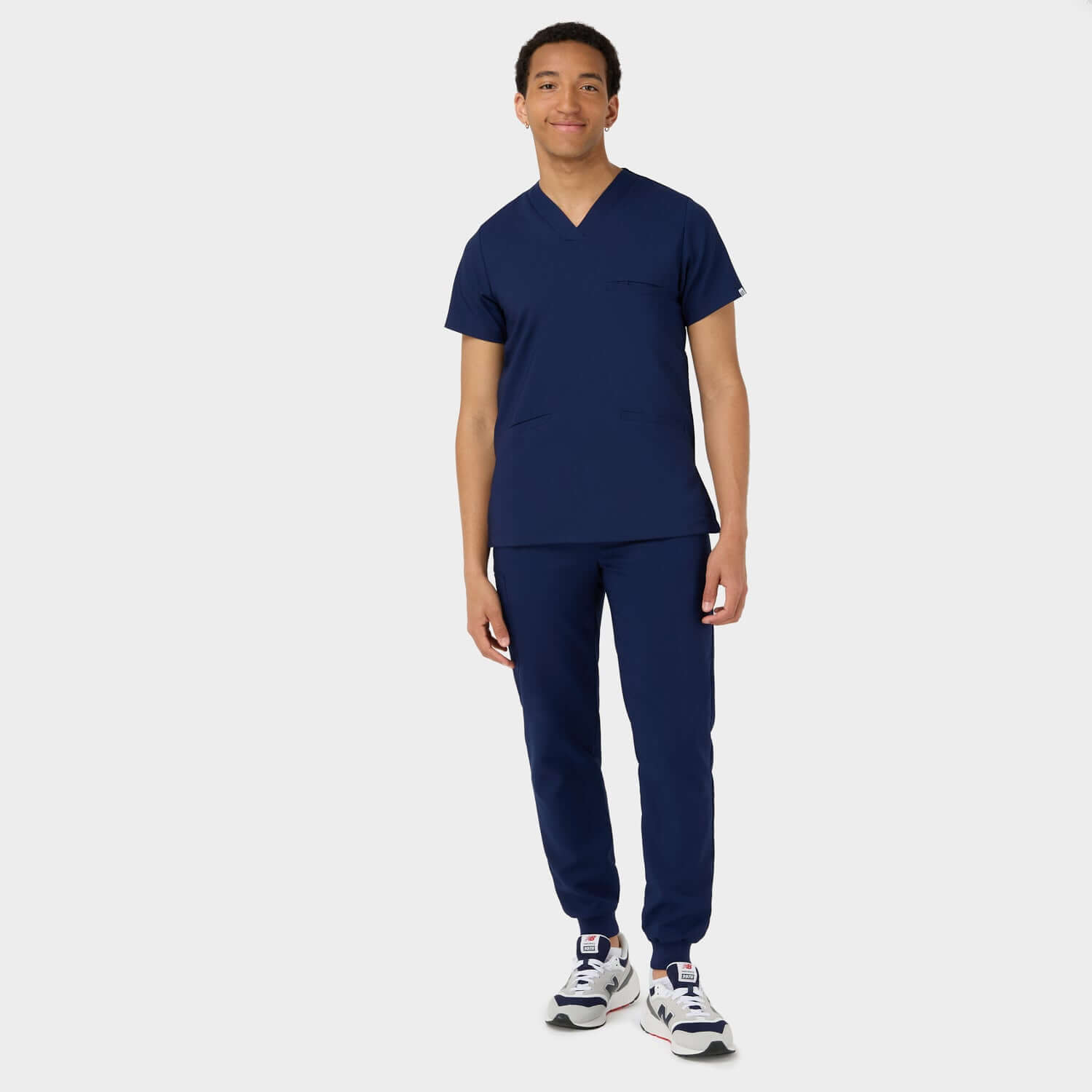 Bluza medyczna męska LOGAN - NAVY