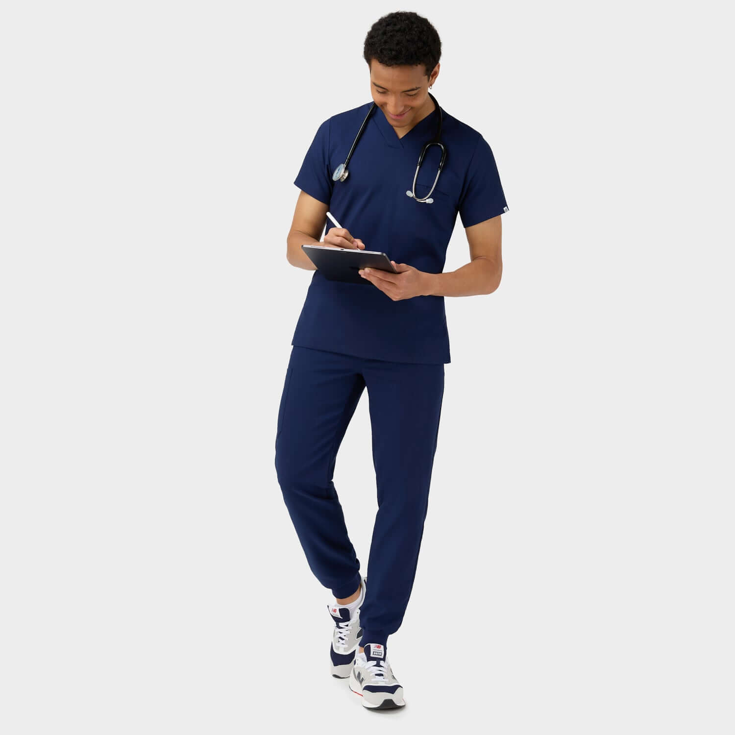 Bluza medyczna męska LOGAN - NAVY