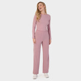 Dámské zdravotnické široké kalhoty - BLOSSOM PINK