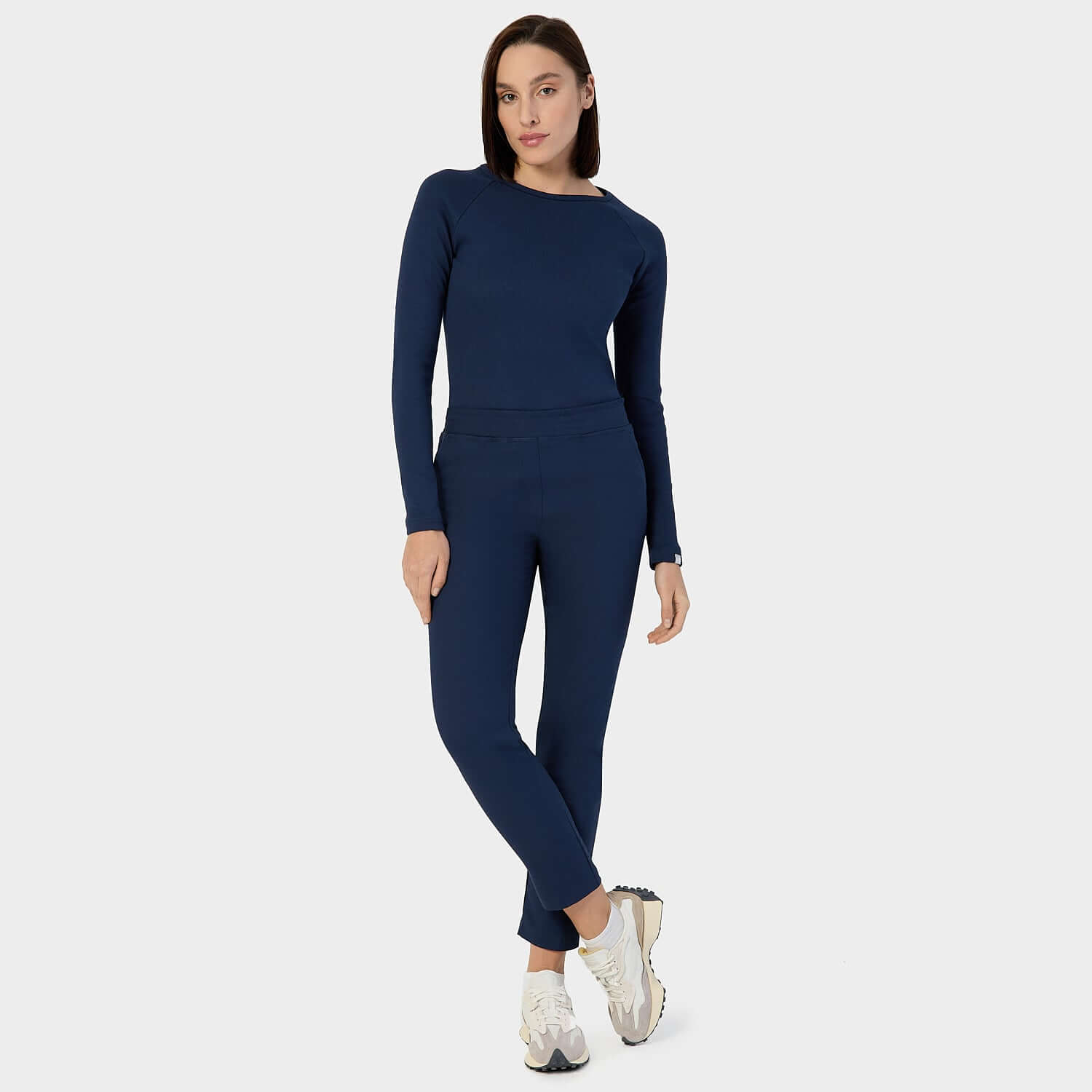 Dámský zdravotní dlouhý rukáv - NAVY 