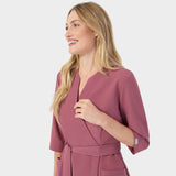 SOPHIA medical apron, 3/4 sleeves - WILD ROSE 