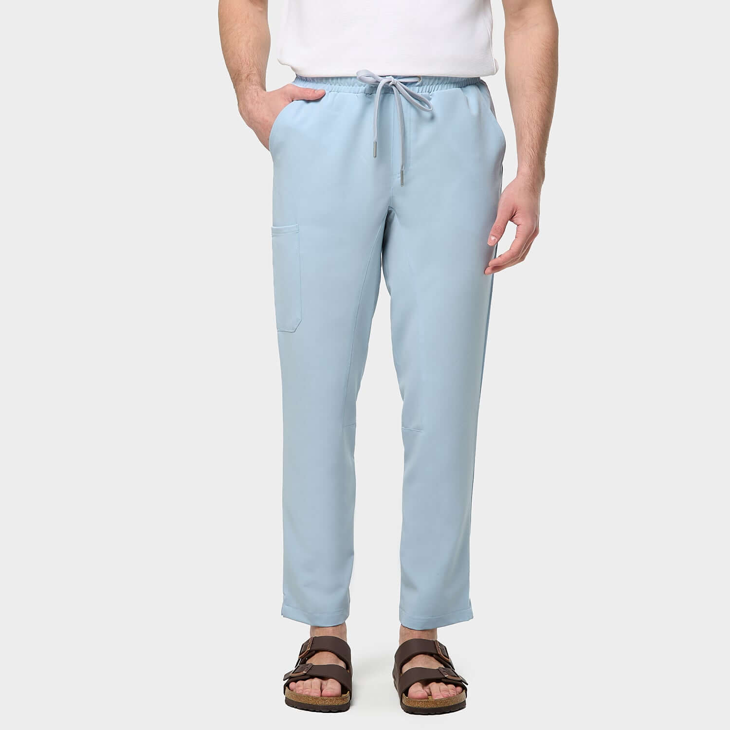 Pánské zdravotnické kalhoty BABY BLUE