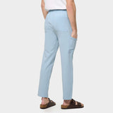 Pánské zdravotní kalhoty v barvě Baby Blue