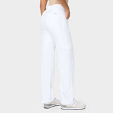 Women's wide medical trousers - WHITE