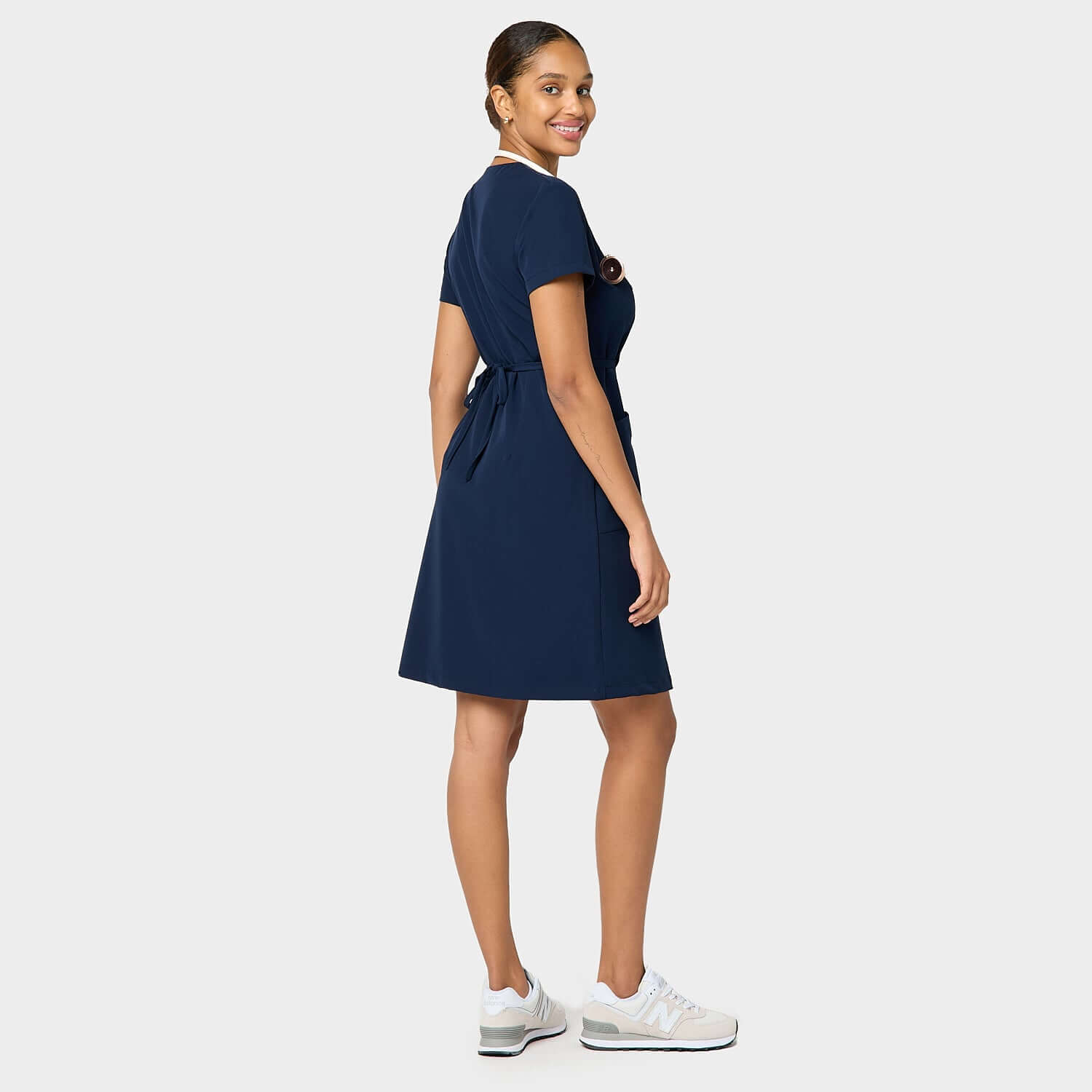 KATE Medical Dress - NAVY