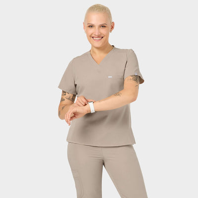 Bluză medicală ARIA - LATTE