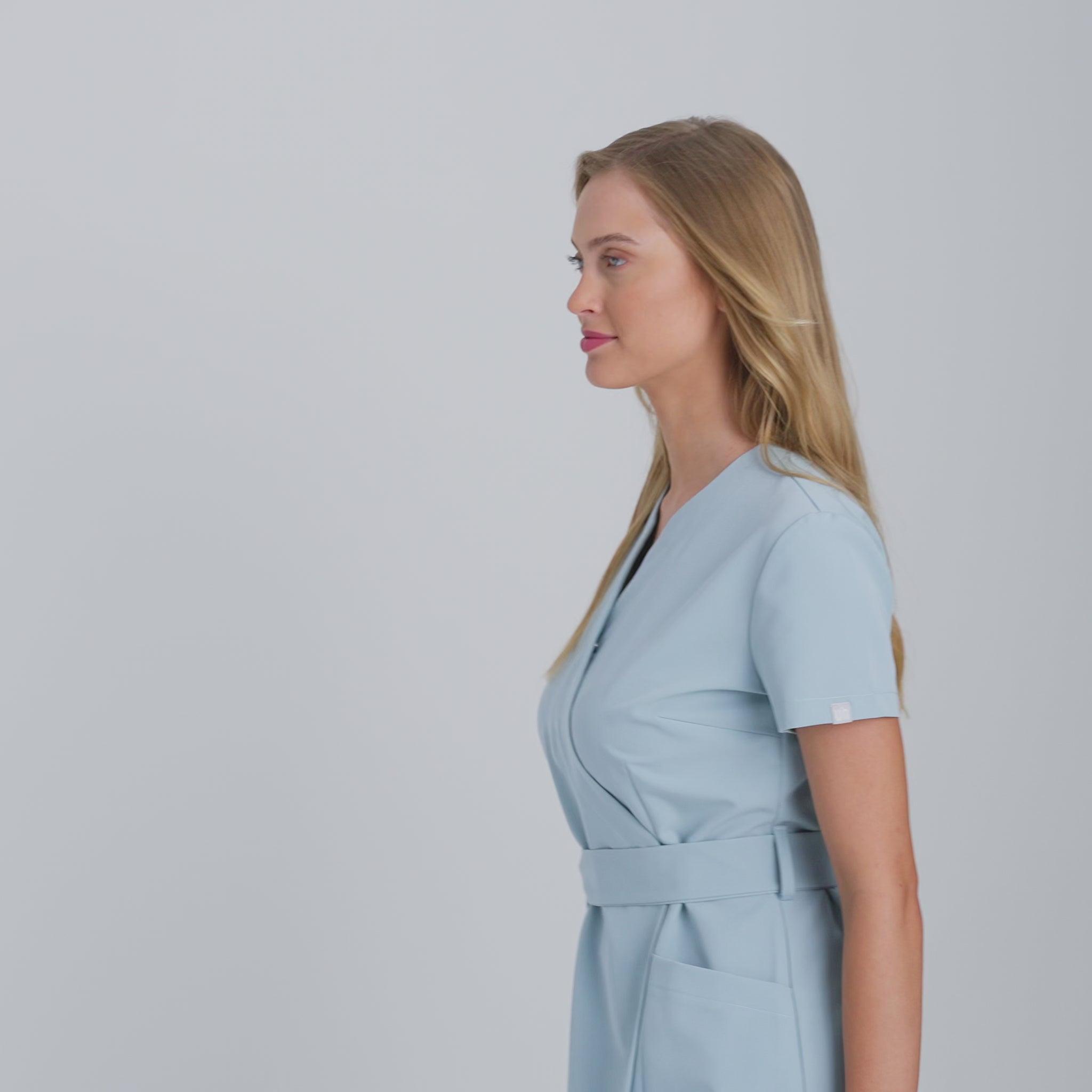 Tunika medyczna SOPHIA w kolorze Baby Blue
