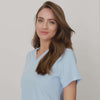 Bluză medicală EMILY scrubs - BABY BLUE