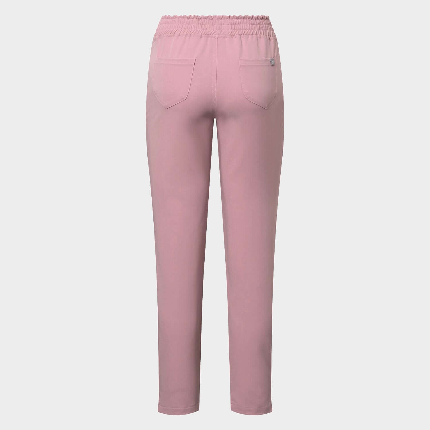 Damskie spodnie medyczne w kolorze Blossom Pink – packshot produktu.
